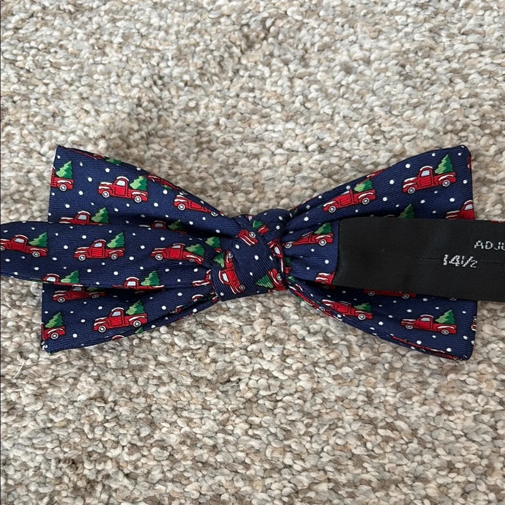 Chaps Kids Bow Tie - Red and Blue